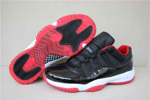 Air Jordan 11 Low Bred Spedizione 3647