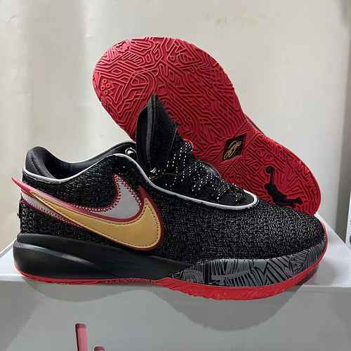 Lebron 20 Nero Rosso