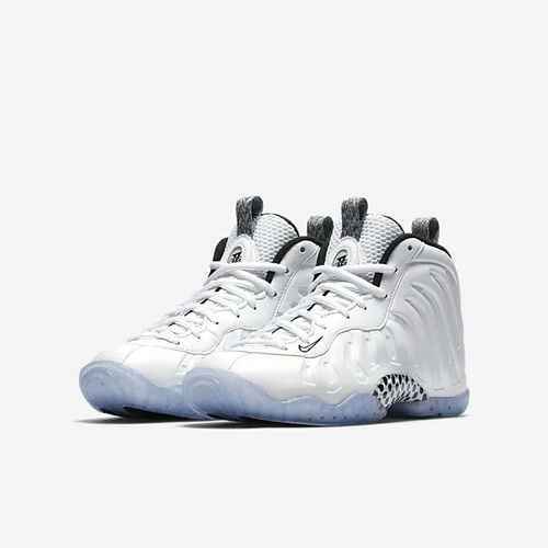 Scarpe Air Foamposite Pro da uomo tutte bianche 4047