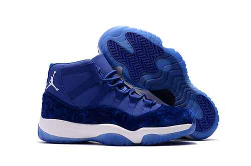 AJ11 Velluto Blu Ereditiera Blu Stampa ufficiale corretta 4047