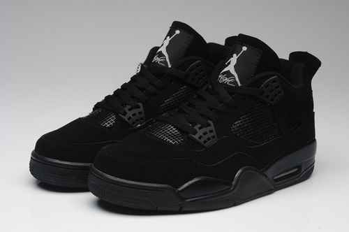 Jordan 4 All Black Uomo 4047