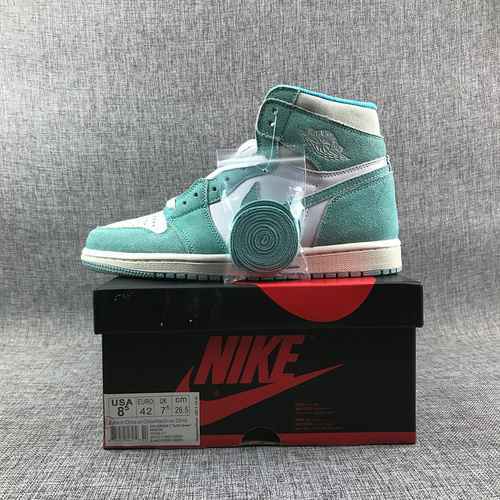 Air Jordan 1 Mint Green Company originale grado 3645