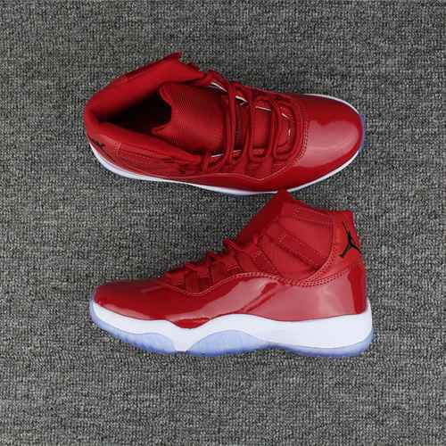 JORDAN11 Scarpe da uomo e da donna tutte rosse 3647