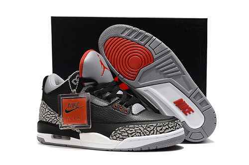 AJ3 replica modello crepa cemento nero alta qualità 11 40 405 41 42 425 43 44 445 45 46 475