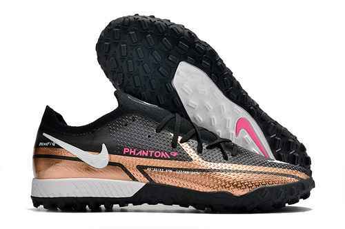 Arrivo Nike Phantom GT Low Top Super Running Knitted Grass Nail MD Suola Scarpa da calcio Nike Phant