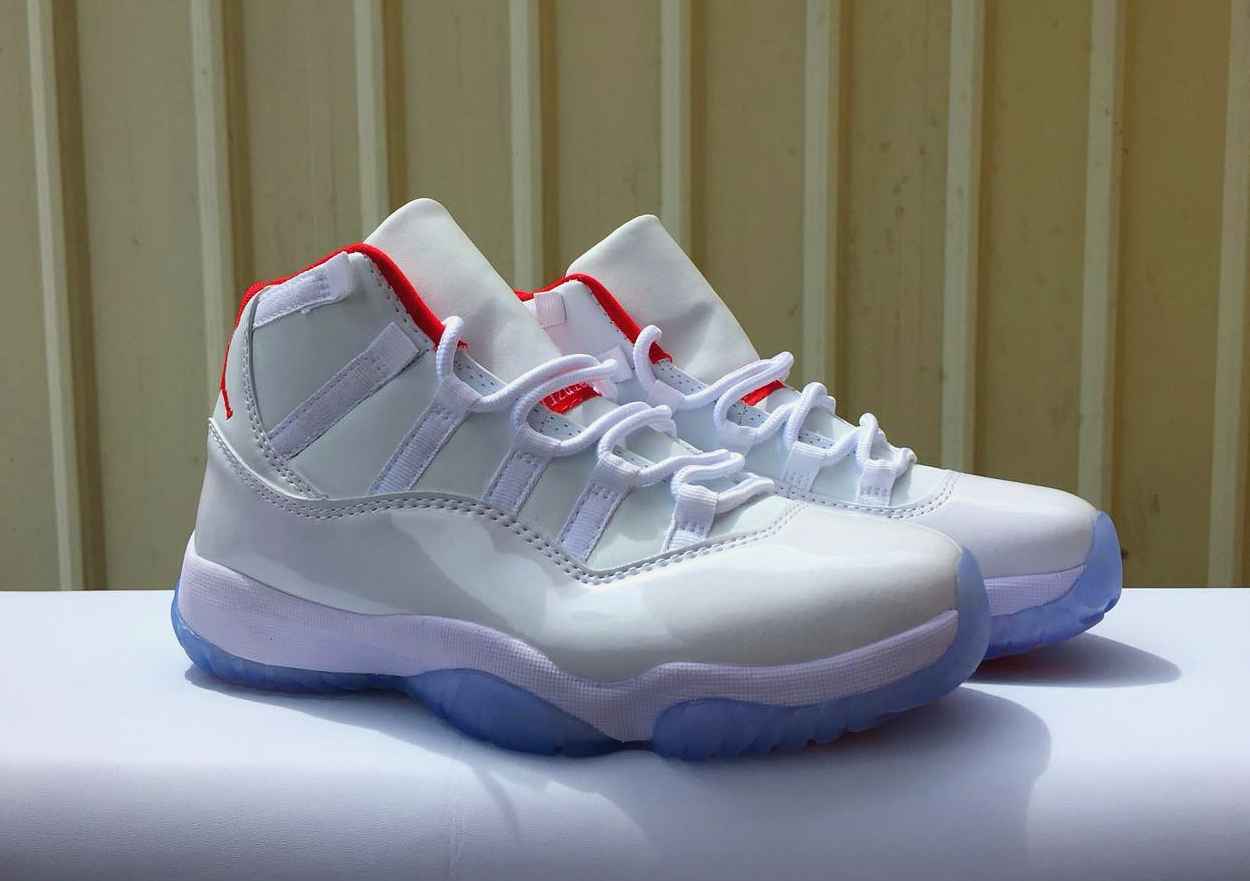 乔丹11代 JORDAN 11 白红 男女鞋 36--47