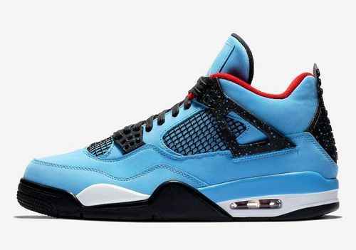 La pelle crosta 4047 marchiata Jordan 4 All Blue Co è pronta per la spedizione