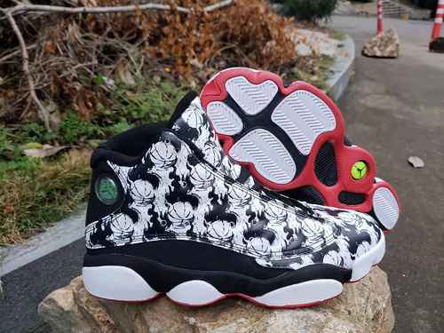 AIR JORDAN13jordan Dan 13a generazione di scarpe da uomo con graffiti 4047