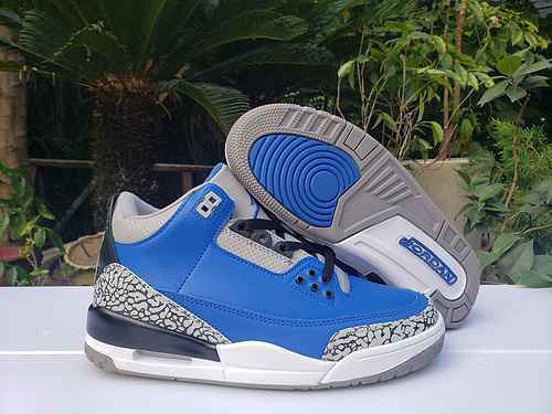 AIR JORDAN3 Jordan Dan 3a generazione tutto blu nero 4047