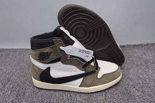 Jordan Dan 1st Generation High Gang Deep Brown Barbed Ghost Face 4047