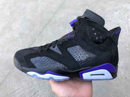 AIR JORDAN 6 strato di pelliccia di cavallo in pelle 3M riflettente 4047 con mezza misura