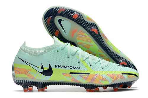 Arrivo Nike low top Phantom GT2 impermeabile colore bianco full knit FG Scarpa da calcio Nike Phanto