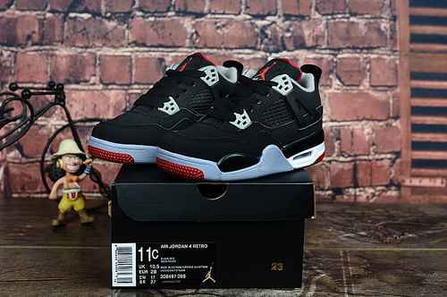 Scarpa da bambino Jordan 4 con cuscino d'aria 2835