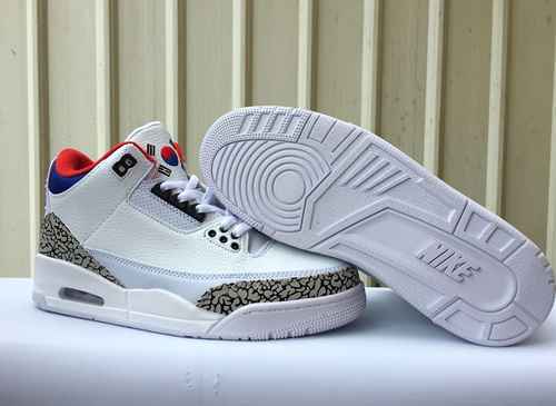 JORDAN3 Scarpe da uomo coreane abbinate ai colori 4147