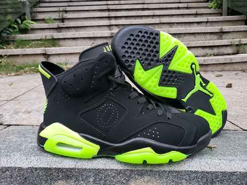 AIR JORDAN 6Jordan Dan 6 Nero Verde Fluorescente 4047