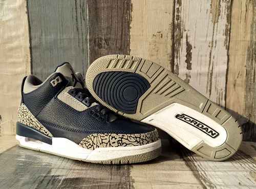 Scarpa da uomo JORDAN 3 blu intenso grigio 4047