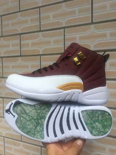 Jordan12 Marrone Bianco 4047