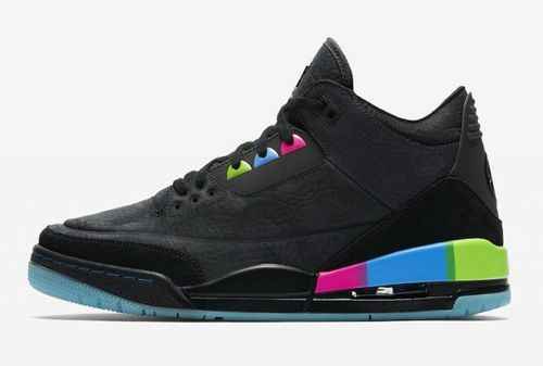 Jordan3 Nero Colorato Spedizione 3647