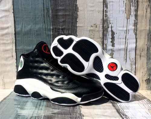 JORDAN 13 Scarpe riflettenti da uomo e da donna 3M in bianco e nero 3647