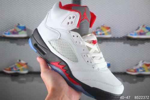 AIR Jordan 5 Jordan Dan 5th Generation Bianco Nero Rosso 4047