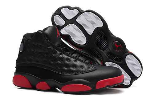 Jordan 13 Tavola in carbonio a livello di fabbrica Nuovo Nero Rosso Spedito 40 41 42 425 43 44 445 4