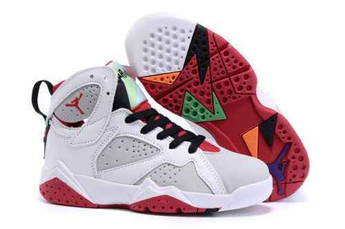 Scarpe per bambini della generazione AJ7 abbinate ai colori 2835 spedite