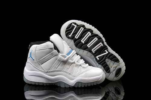 Scarpa da bambino Jordan 11 bianca Legend 2835