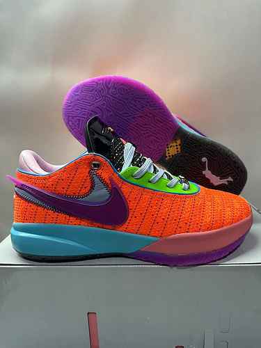 Lebron Arancione Viola