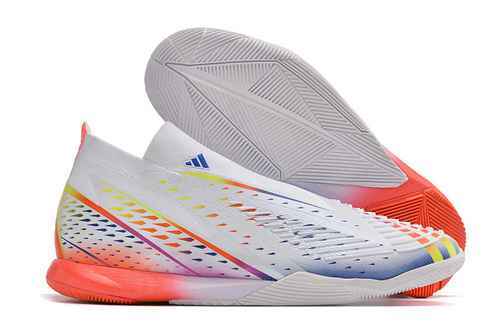 Arrivo Adidas Falcon 221 Sharp Blade Series Full Knit Laceless MD Indoor Flat Scarpe da calcio adida