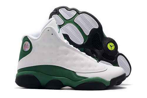 AIR JORDAN 13Jordan Dan 13a generazione Bianco Verde Nero 4047 Super A