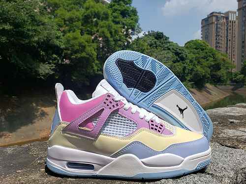 AIR Jordan 4 Jordan Dan 4th Generation Warm Changing Scarpe da uomo e da donna 3647