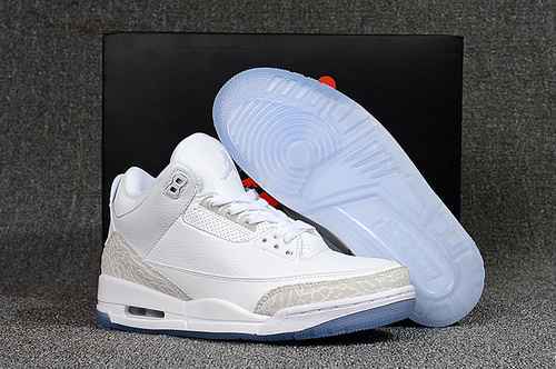 Air Jordan 3 Bianco puro Bianco 40 405 41 42 425 43 44 445 45 46 475