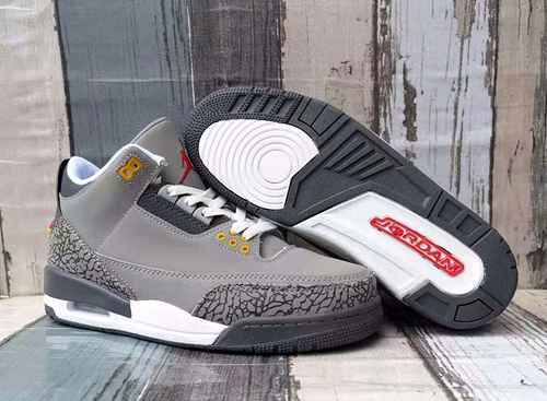 JORDAN 3 Scarpe da uomo grigio freddo 4047