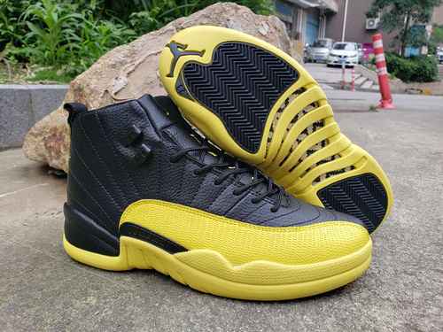 AIR JORDAN12 Jordan Dan 12th Generation Bumblebee Scarpe da uomo 4047