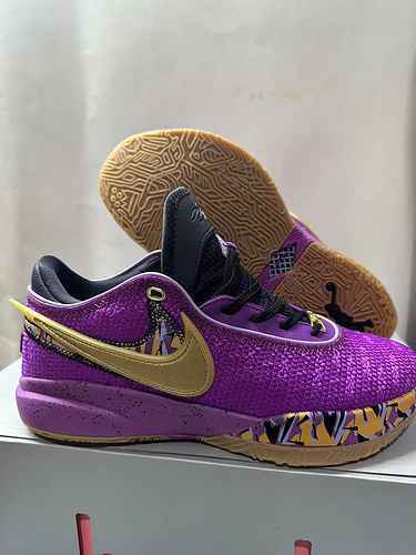 Lebron 20 Viola Oro