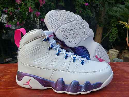 AIR jordan9 jordan dan 9a generazione galassia bianca 4047