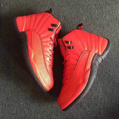 Scarpe da uomo Jordan Dan 12a generazione AJ12 rossoneronero 4047