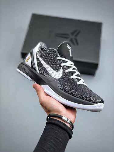 Versione CK Nike Zoom Kobe VI ZK6 Nero Oro 4046