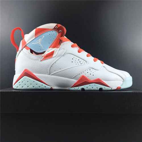 Jordan Dan 7th Generation AIR JORDAN AJ7 TOPAZ MIST Candy Bianco Rosa Goddess Splice Scarpa Versione