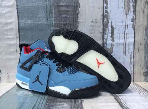 Scarpa da uomo con marchio JORDAN 4 TS Moonlight Co 4047