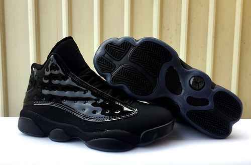 JORDAN13 Scarpa da uomo a specchio nero 4047