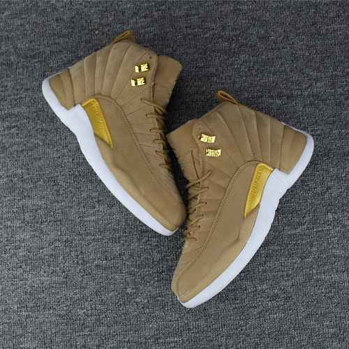 Jordan12 AJ12 Camoscio giallo grano 3647