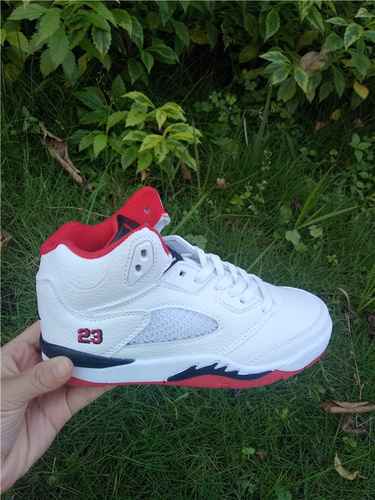 Scarpe Jordan 5 per bambini nuovi colori abbinati 2835