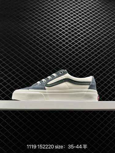 Vans official SK8-Low green and white minimalist stitching design for men's and women's shoes, board