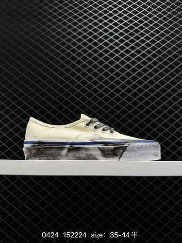 2. Vulcanization process Vans/Vans vintage classic Old Skool white retro street shoes Size: 35 36 36