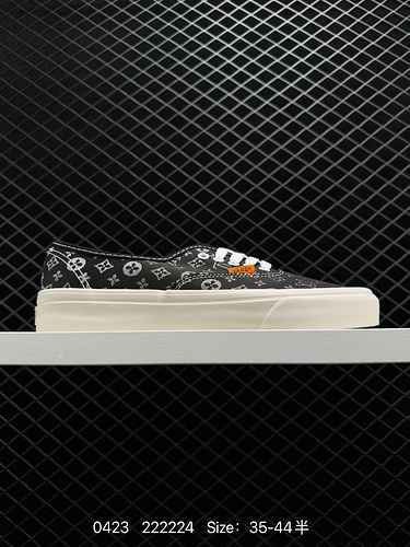 00 Vans SNSX LV Fashion Brand Tripartite Co brand Nuovo ️ Autentico logo ricamato 3D riflettente uni