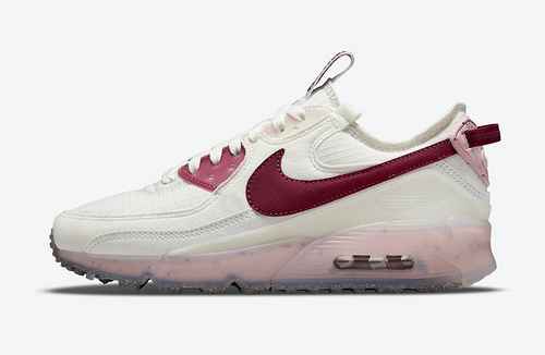 Nike Air Max 90 Terrascape Pomegranate DC9450100 3640 con mezza taglia