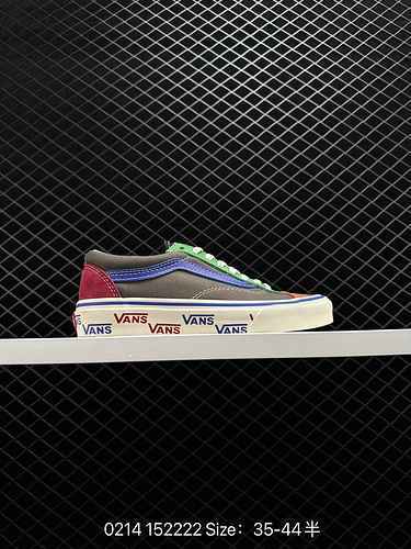 Vans Style 36 Blu Rosso Verde Unisex Codice 52222 Taglia 3544 Metà