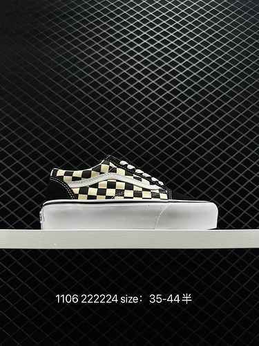 2 company level vulcanization process LTSGT Vans/Vans thick bottom classic OS white black top true s