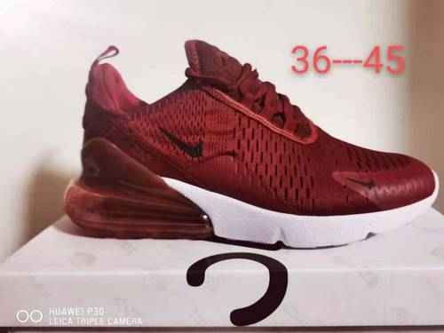 Nike Air Max 270 Vino Rosso e Bianco 3645